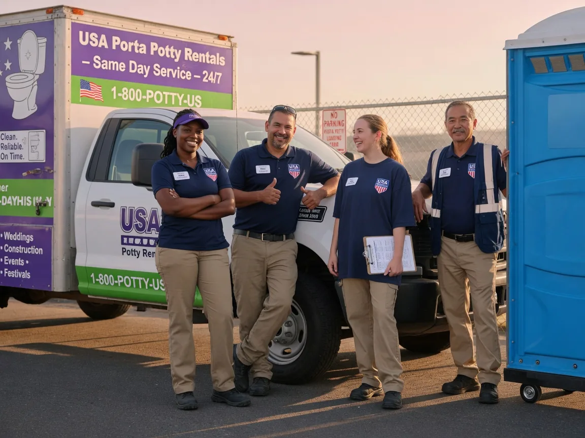 Porta Potty Rental company in Townsend, GA